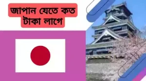 জাপান ভিসা খরচ কত