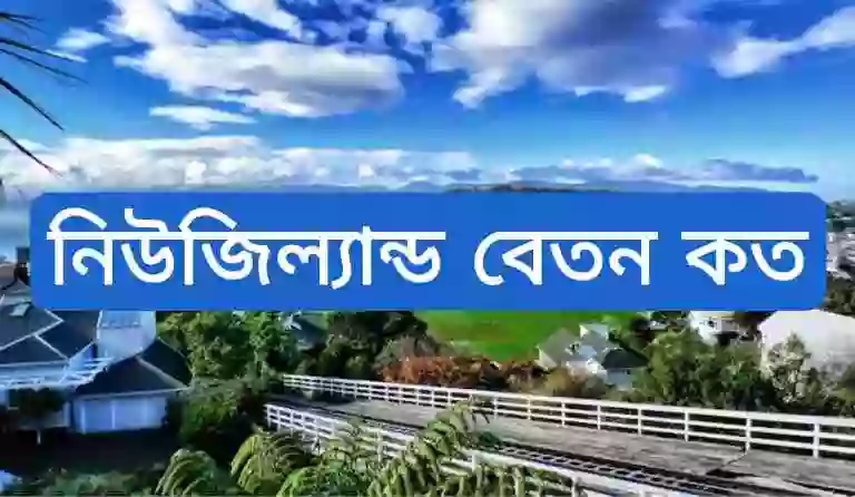 নিউজিল্যান্ড কাজের বেতন কত